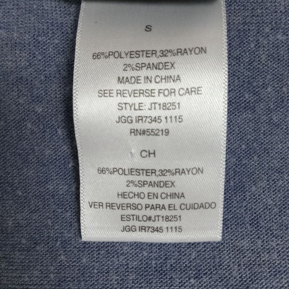 ModernLux sleeveless‎ blue top Size Small - Picture 6 of 7